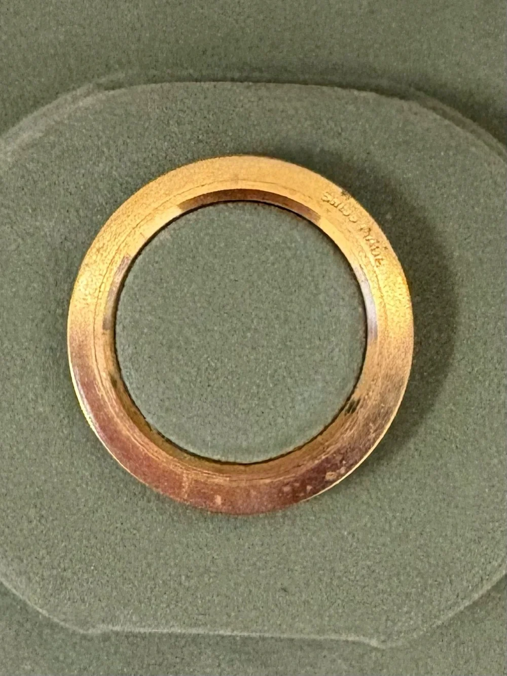 Gucci Gold Diamond Cut Bezel for Vintage Gucci Bezel Watch
